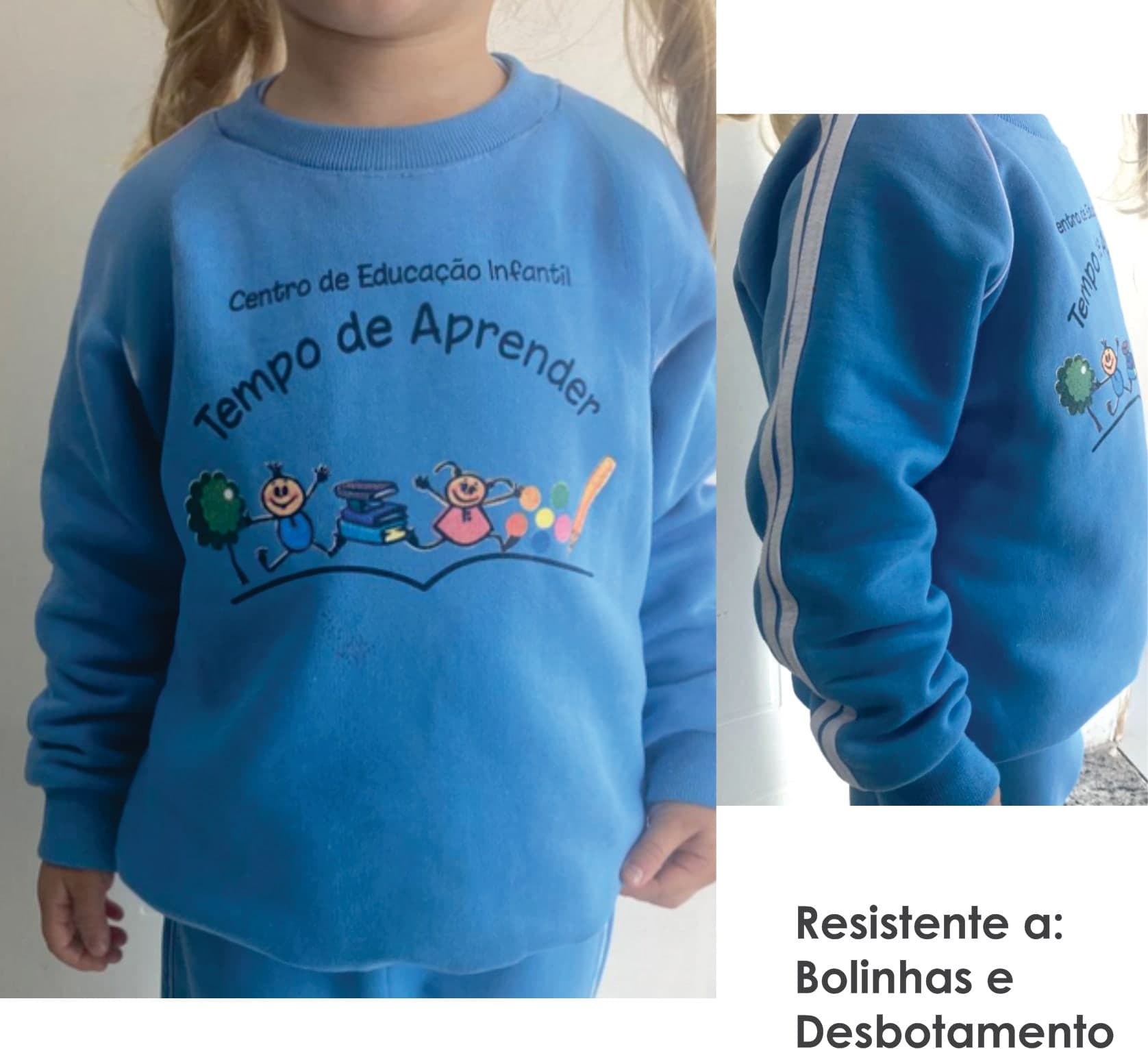 MOLETON INFANTIL TEMPO DE APRENDER