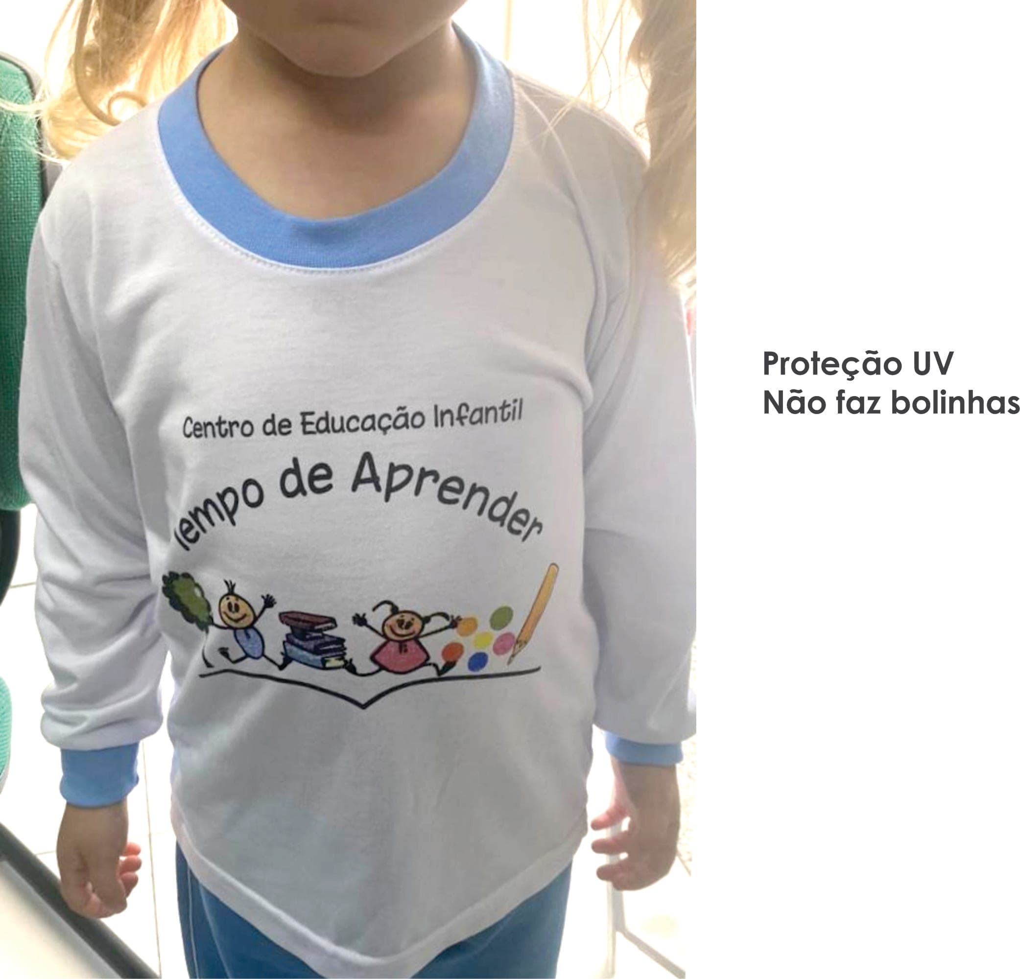 CAMISETA MANGA LONGA INFANTIL