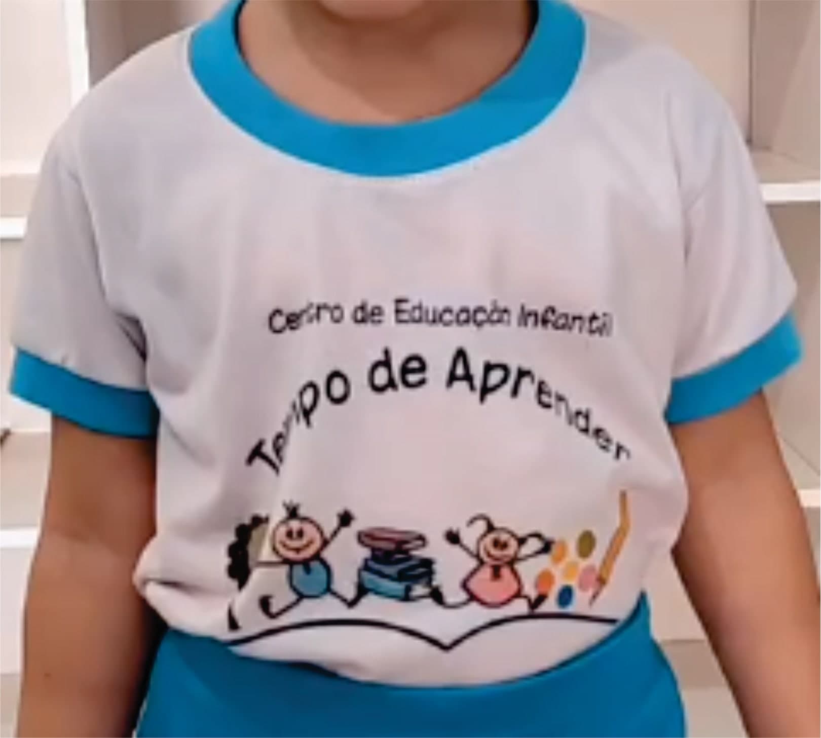 CAMISETA MANGA CURTA INFANTIL TEMPO DE APRENDER